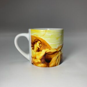 Кофейная кружка белая (сублимация)